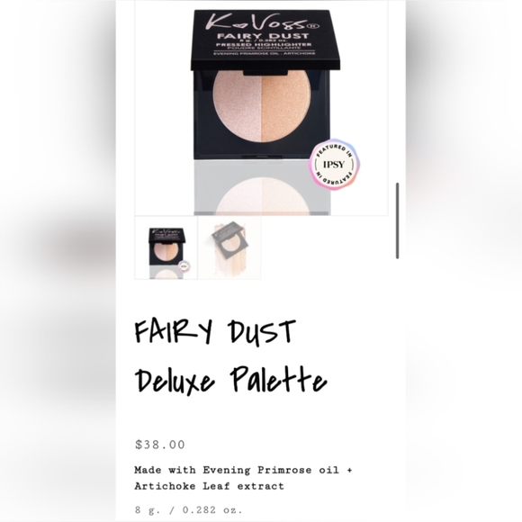 5/75$ KVOSSNYC Fairy Dust Pressed Highlighter - Picture 9 of 16